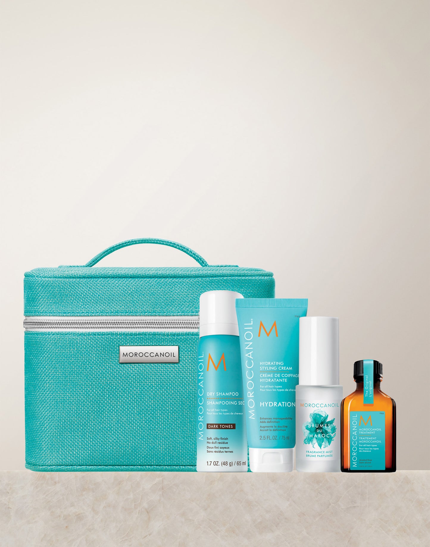 Moroccanoil Minis: Style (Tonos Oscuros) + GRATIS Tratamiento Moroccanoil (25 ml)
