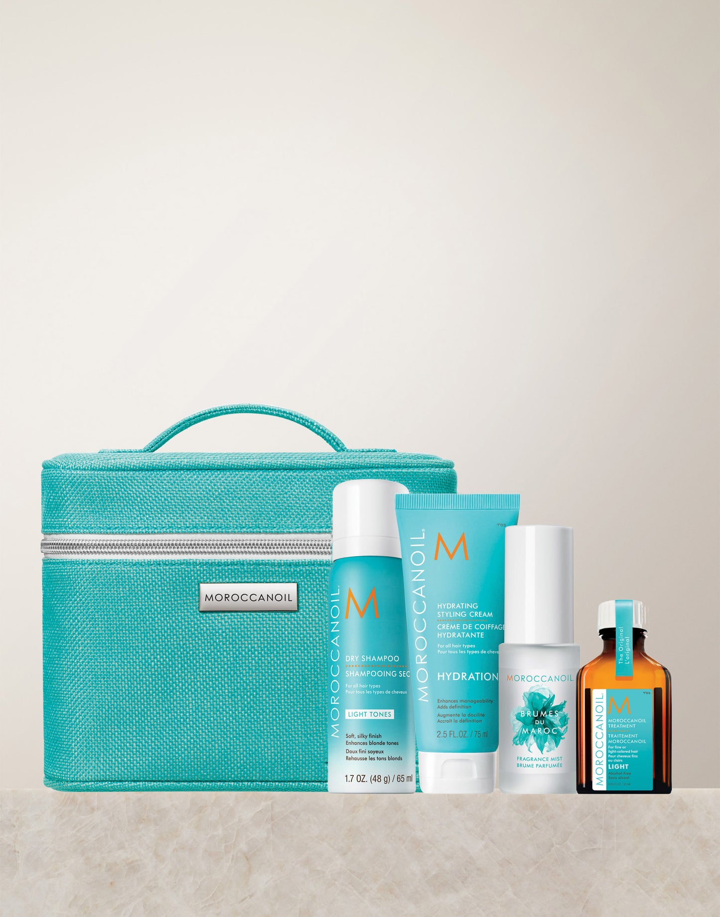 Moroccanoil Minis: Style (Tonos Claros) +GRATIS Tratamiento Moroccanoil light (25 ml)
