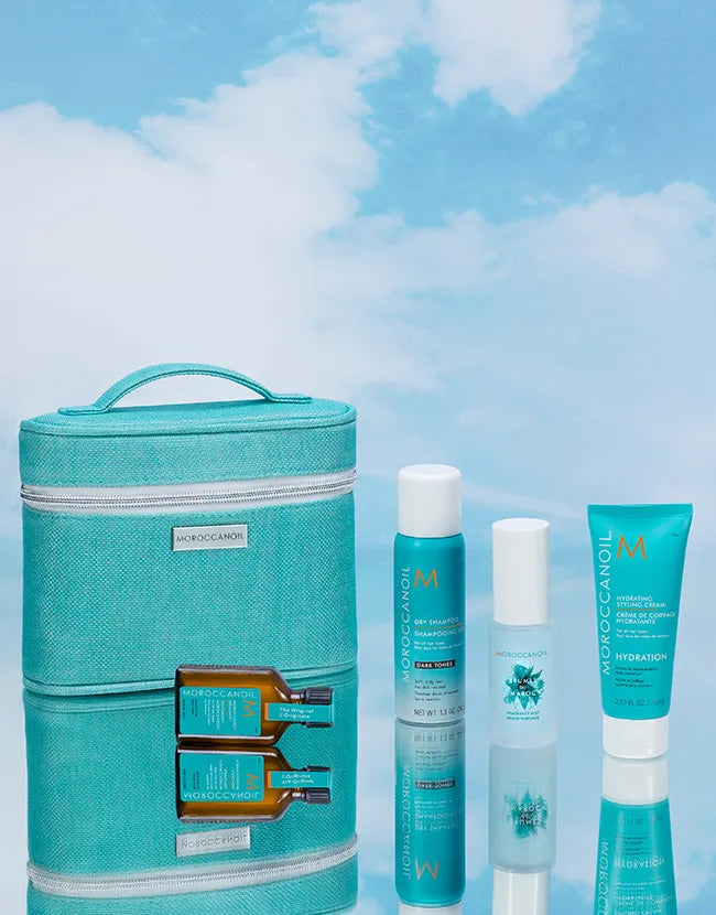 Moroccanoil Minis: Style (Tonos Oscuros) + GRATIS Tratamiento Moroccanoil (25 ml)
