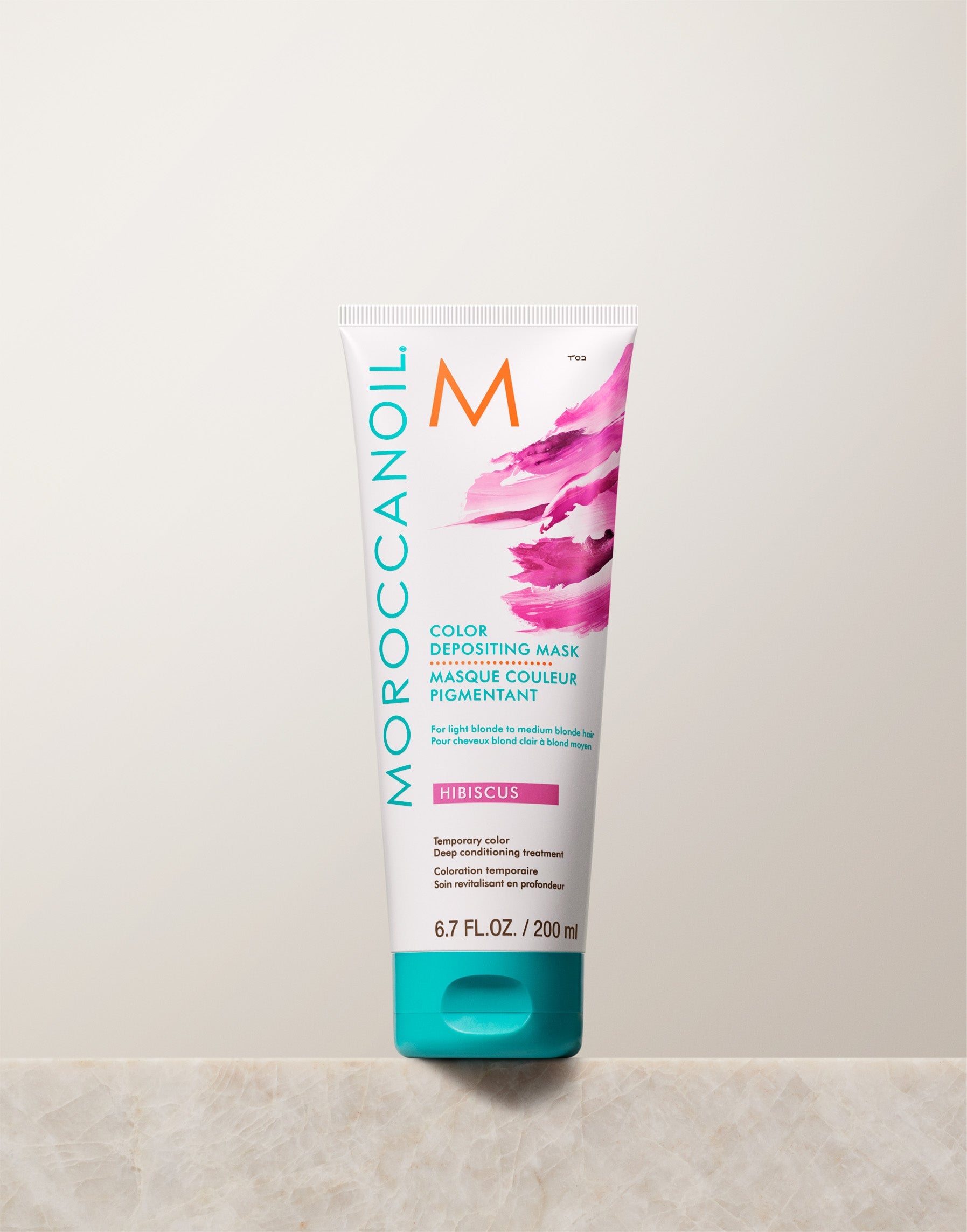 Mascarilla con Color: Hibiscus