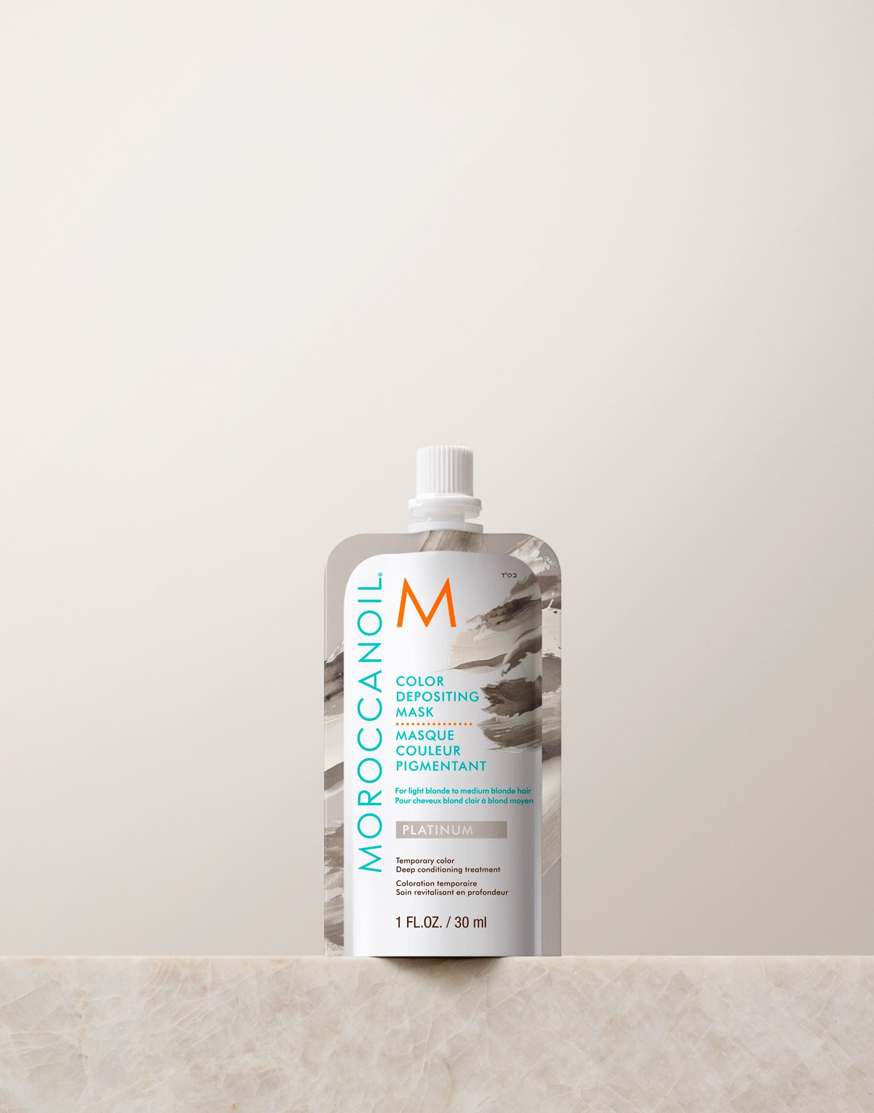 Mascarilla con Color: Platinum