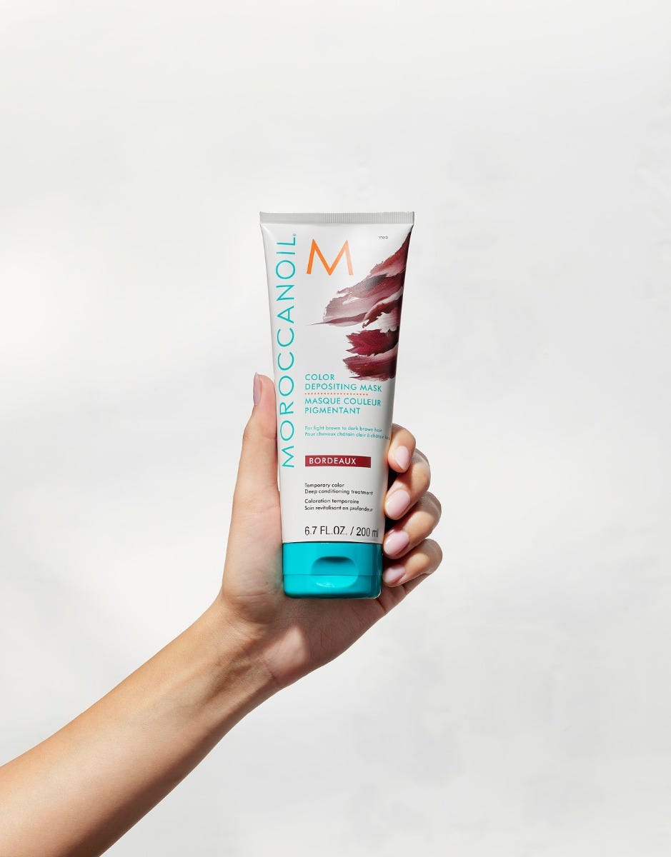 Mascarilla con Color: Burdeos 200ml