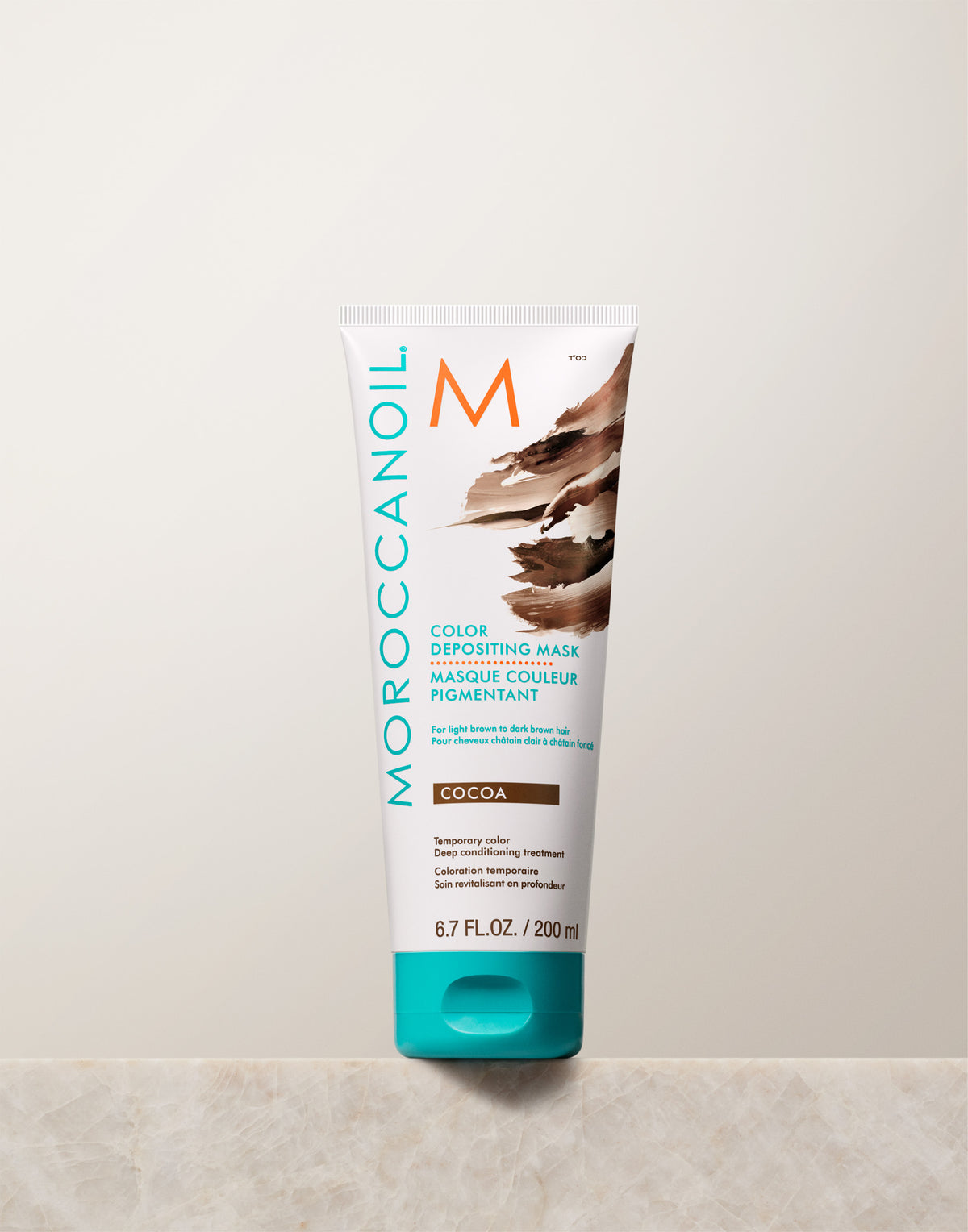 Mascarilla con Color: Cacao