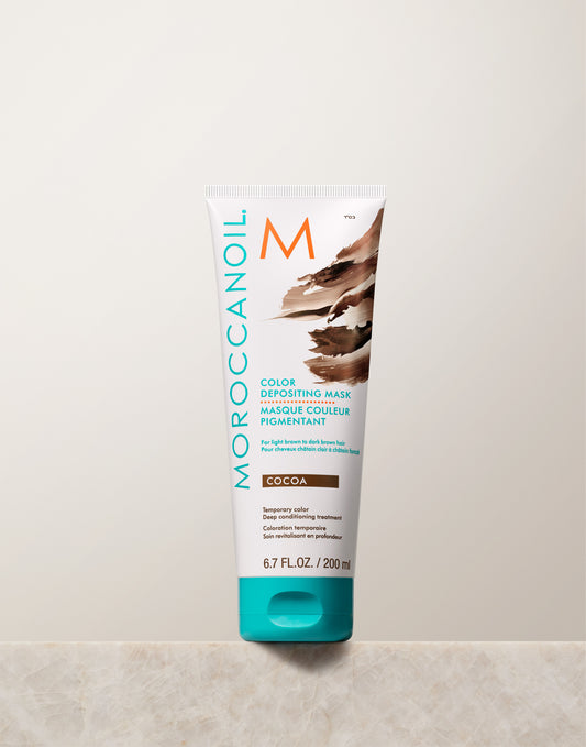 Mascarilla con Color: Cacao