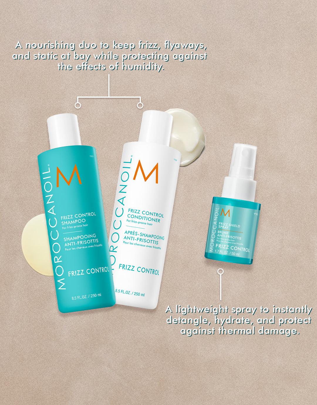 Kit frizz control para primavera