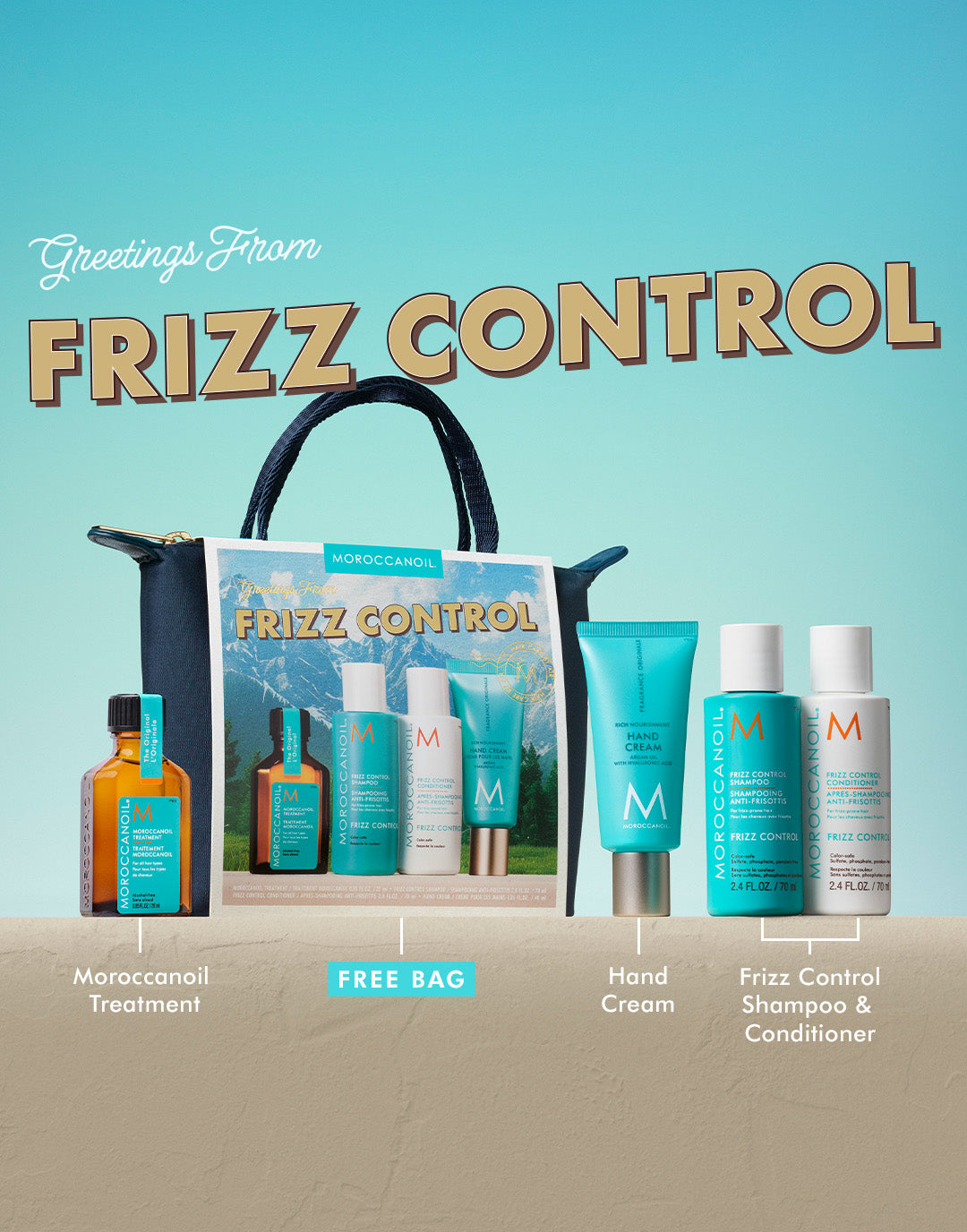 Kit de viaje Frizz Control – | Moroccanoil Spain