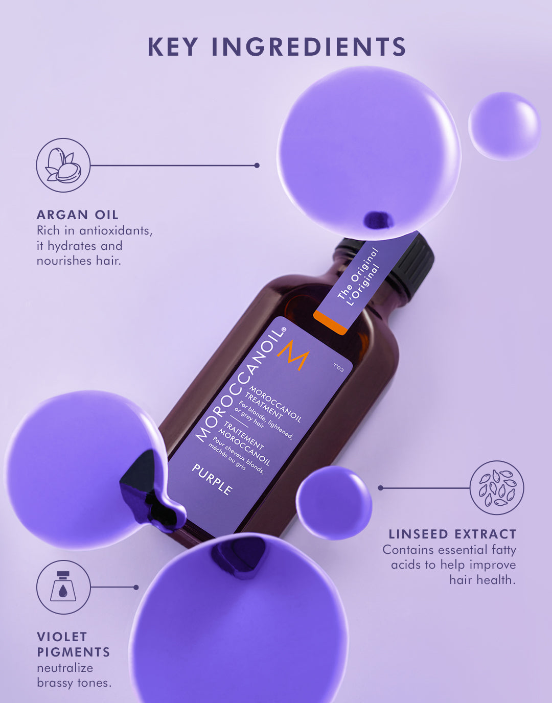 Tratamiento violeta de Moroccanoil