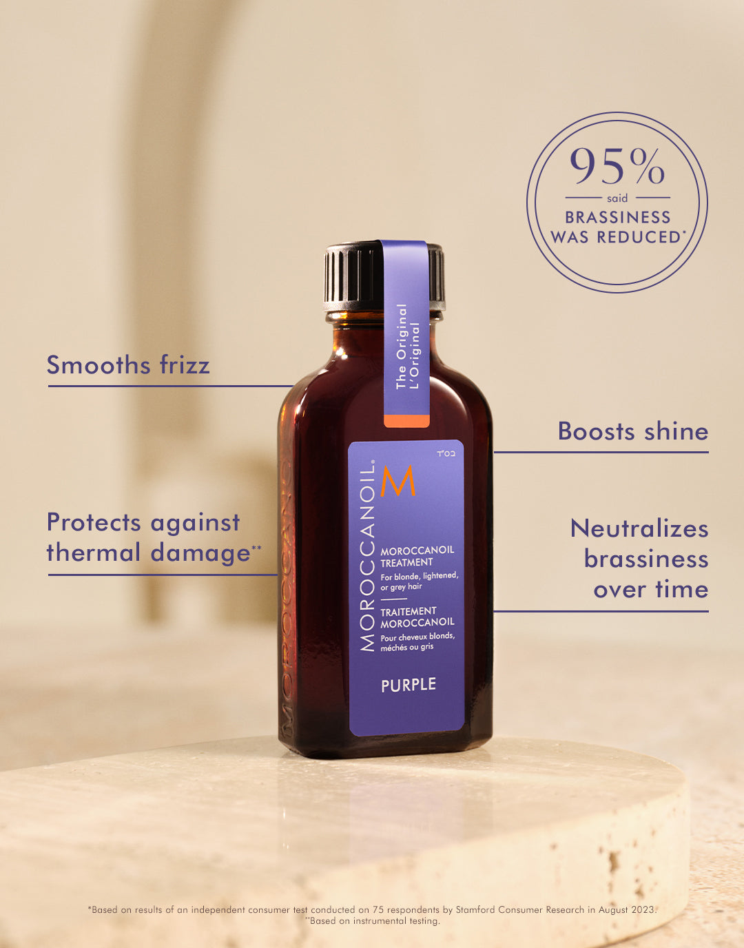 Tratamiento violeta de Moroccanoil
