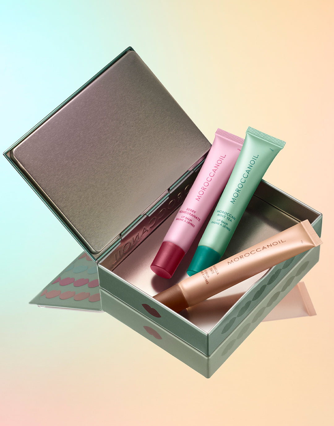 Trío de bálsamos labiales Moroccanoil