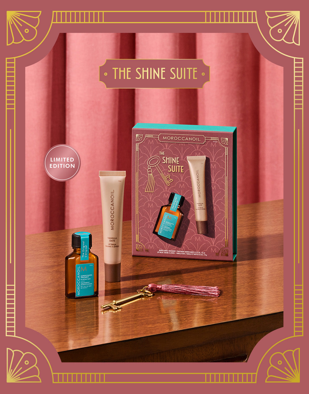 The Shine Suite: Set de Regalo Vanilla Date Bálsamo labial