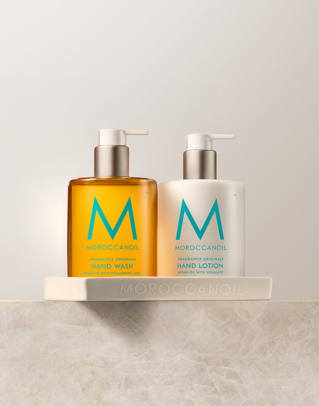 Dúo de cuidado de manos