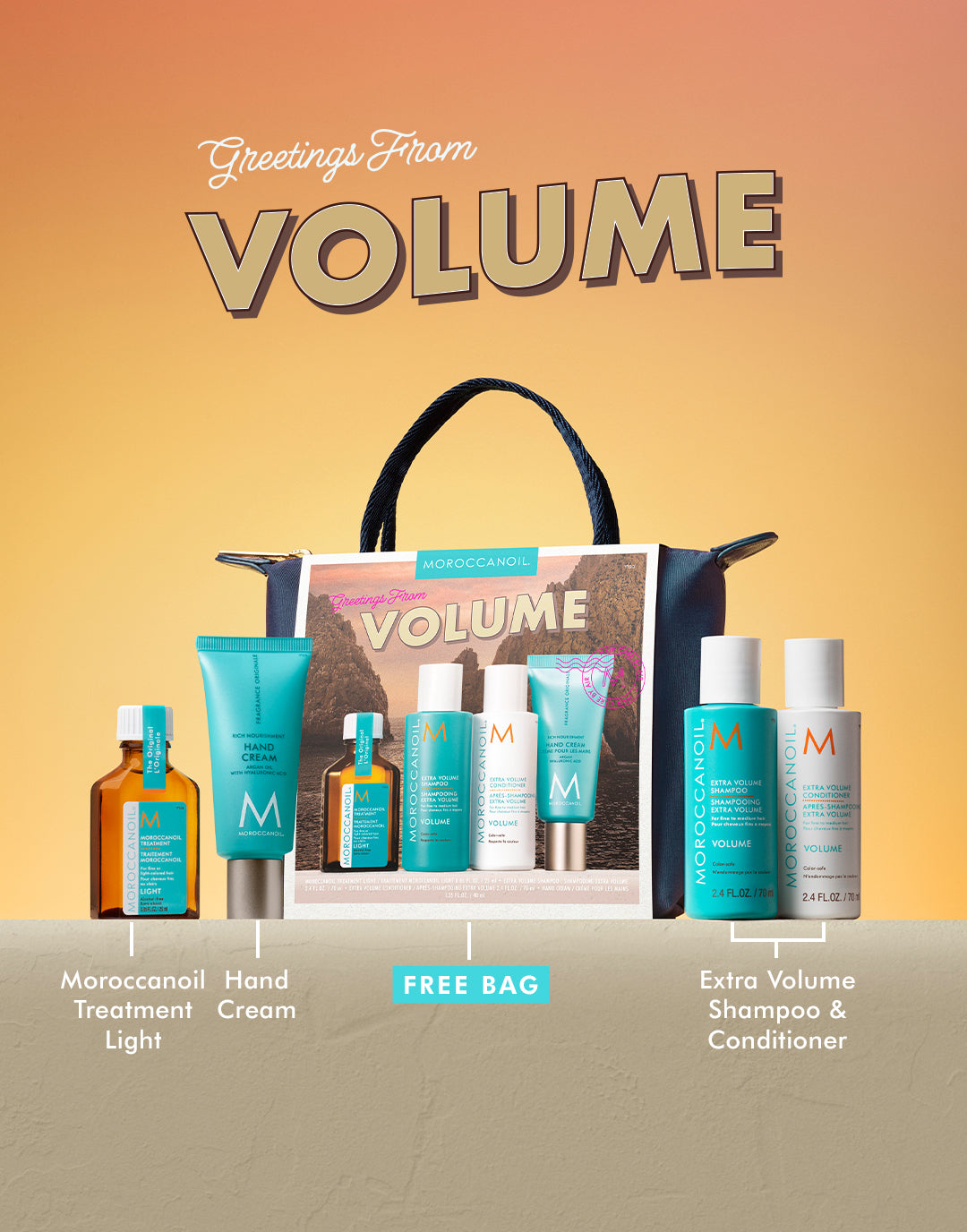 Kit de viaje de volumen