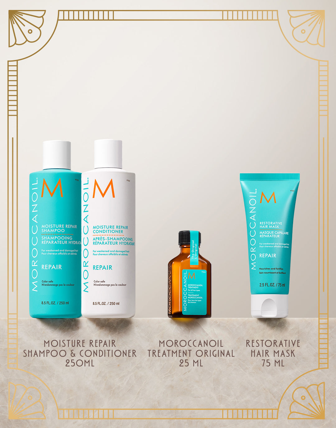 Set de Regalo Reparación Moroccanoil