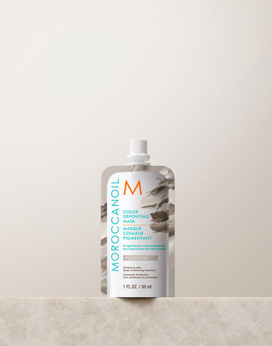 Mascarilla con Color: Platinum